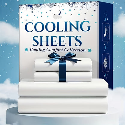 4/6-Piece Luxury Sheet Set - Breathable & Cooling Sheets - Hotel Luxury Bed Sheets Set - Easy & Secure Fit - Soft, Wrinkle Free & Comfy Sheets Set - Sheet Set with Extra Deep Pockets-4PC Random Color