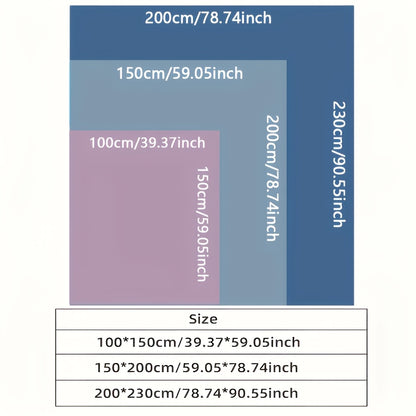 Cooling Blanket for Hot Sleepers - Breathable Lightweight Summer Quilt, Dual-Sided Soft Sweat Absorbent Throw, 100% Polyester, Machine Washable, Multipurpose Bedding