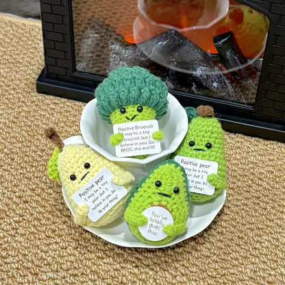 [Okra]20pcs Handmade Eemotional Support Crochet Doll, Collectible Dolls, Positive Crochet, Birthday Gifts for Women Men Son Mom Dad Daughter Sister Friend Coworkers Teacher Appreciation Gifts.