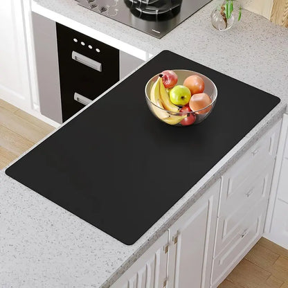 1pc Mat, Countertop Heat-Resistant Mat, Extra Large Countertop Protective Mat, Multifunctional Cuttable Kitchen Counter Mat, for Kitchen Counter And Dining Table, Kitchen Organizers And Storage, Kitchen