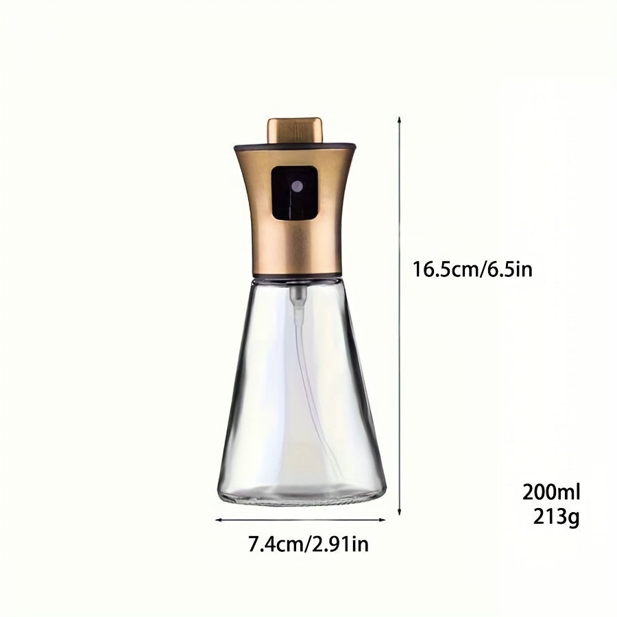 Oil Sprayer For Cooking- Stainless Steel Oil Spray Bottle, Pressurized Spray Glass Oil Spray Pot, Kitchen Olive Oil Cooking, Barbecue Restaurant Oil Spray Bottle, Christmas Essentials
