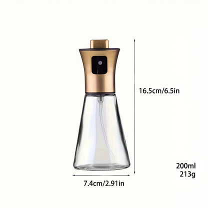 Oil Sprayer For Cooking- Stainless Steel Oil Spray Bottle, Pressurized Spray Glass Oil Spray Pot, Kitchen Olive Oil Cooking, Barbecue Restaurant Oil Spray Bottle, Christmas Essentials