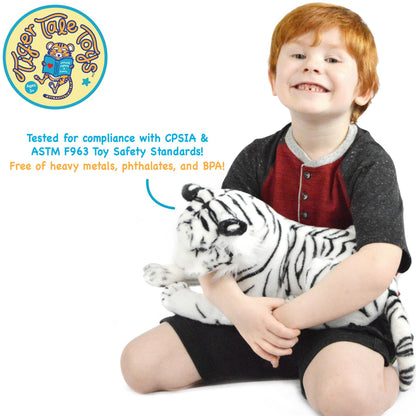 Saphed The White Tiger - 17 Inch Stuffed Animal Plush - By Viahart