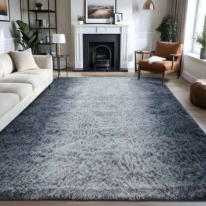 Area Rug Non Slip Backing for Living Room Kitchen Modern Home Decor Floor Decoration Carpet Mat Cute Fluffy Bedroom Rug Easy to Clean Bathroom Rugs