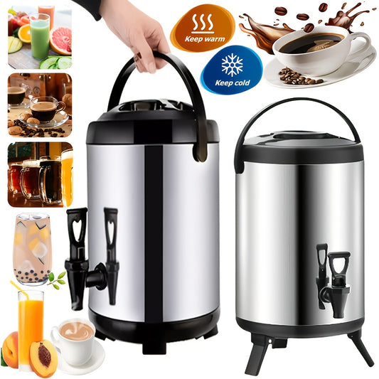 Insulated Beverage Dispenser - Keeps Drinks Hot Or Cold, Perfect for Coffee And Tea - Ideal for Home, Kitchen, Travel And Parties Insulated Coffee Tumbler