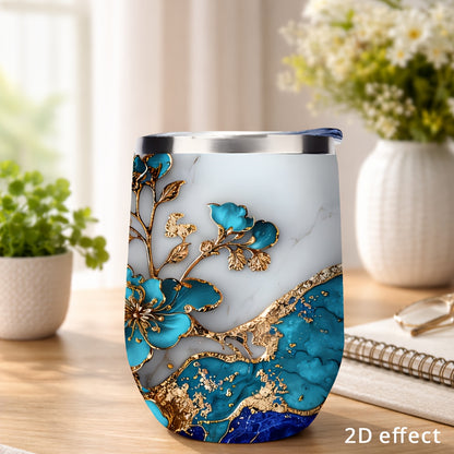 Double-Walled Insulated Stainless Steel Travel Mug with a Unique Design. Reusable with a Leak-Proof Lid, It'S Perfect for Outdoor Adventures, School Use, And As a Gift for Holidays, Valentine'S Day, And Other Occasions