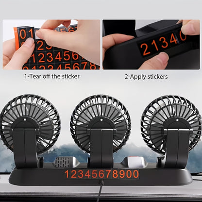 [Quiet Adjustable Fan] Powerful And Efficient Fan - Quiet Operation, Adjustable Speed, Ideal for Home And Office Use