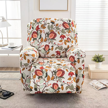 4pcs 2026 NEW Extra Large Recliner Slipcover, Four Seasons Recliner Slipcover Furniture Protector With Pocket, Suitable For Living Room Sofa Cover for home Decor, Easter Decorations For Home, St Patricks Day.