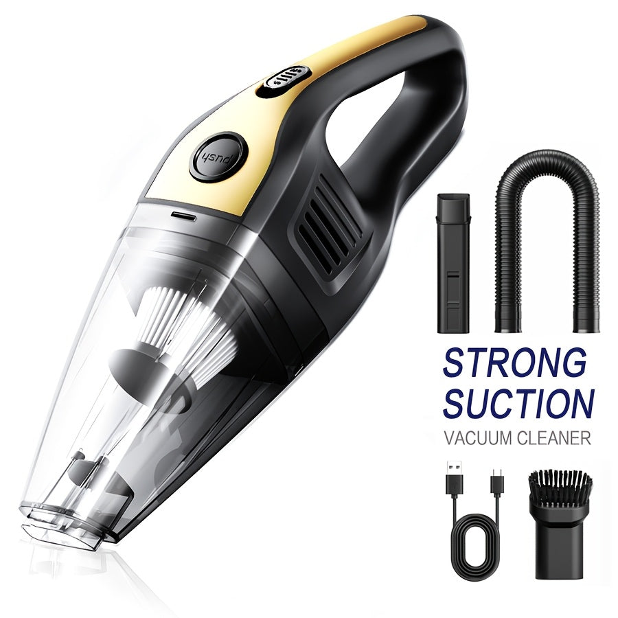 Cordless Vacuum Cleaner, Lightweight Design, Powerful Suction, Large Capacity, Deep Cleaning, Rechargeable, Multi-scenario Cleaning Tool for Home, Kitchen, Car, Office, Etc., Household Vacuum Cleaner, Holiday Gift