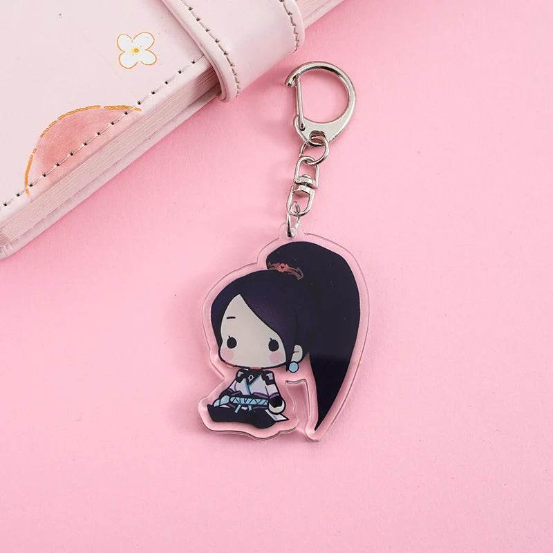 Cute Valorant Agent Keychain l Valorant Gamer Gift l Valorant Agent Cosplay l