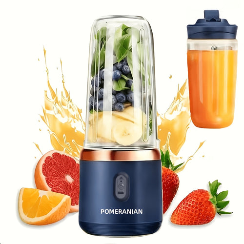 A Compact Electric Blender for Juices, Coffee, Milkshakes, And Smoothies. It's Rechargeable And Easy to Carry, Perfect for Outdoor Activities And As a Camping Gift