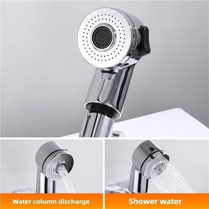 28998 Travel Shower Head Kit with Bracket, Diverter, and Telescopic Hose, Faucet Adapter Shampoo Spray Kit, High-Pressure Handheld Shower Head, Suitable for Bathroom Sink, Portable Shampoo Set,for Shower Use Only