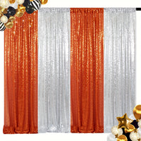 Silvery & Orange