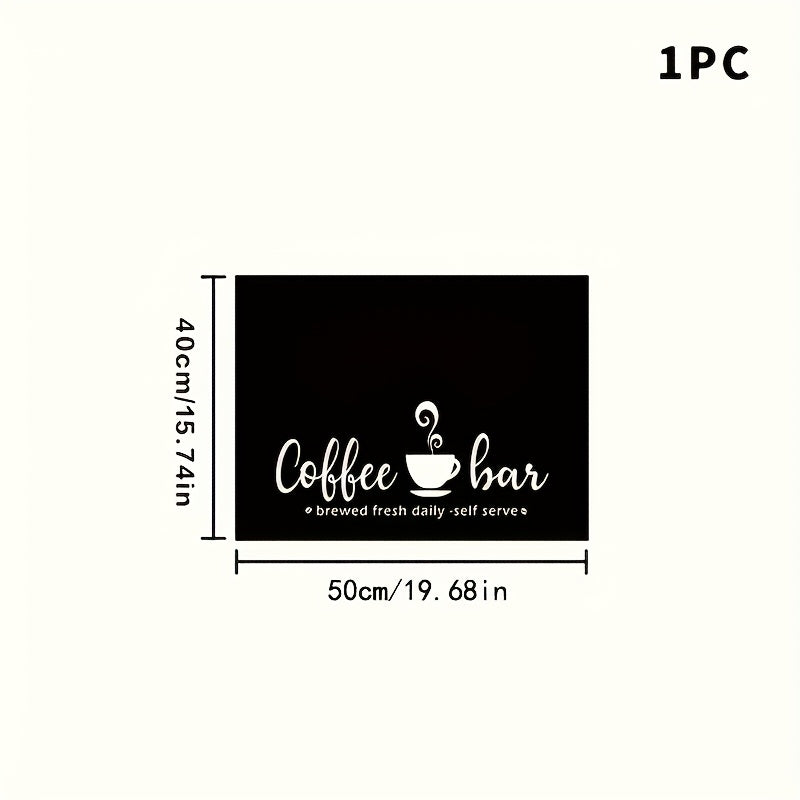 Multi-functional Mat, Coffee Machine Mat, Dish Drying Mat, Bohemian-themed Coffee Bar Mat, Suitable for Coffee Station Accessories and Storage Boxes, Absorbent for Dishwashers, Suitable for Kitchen Counters, Coffee Machine Mat Gift