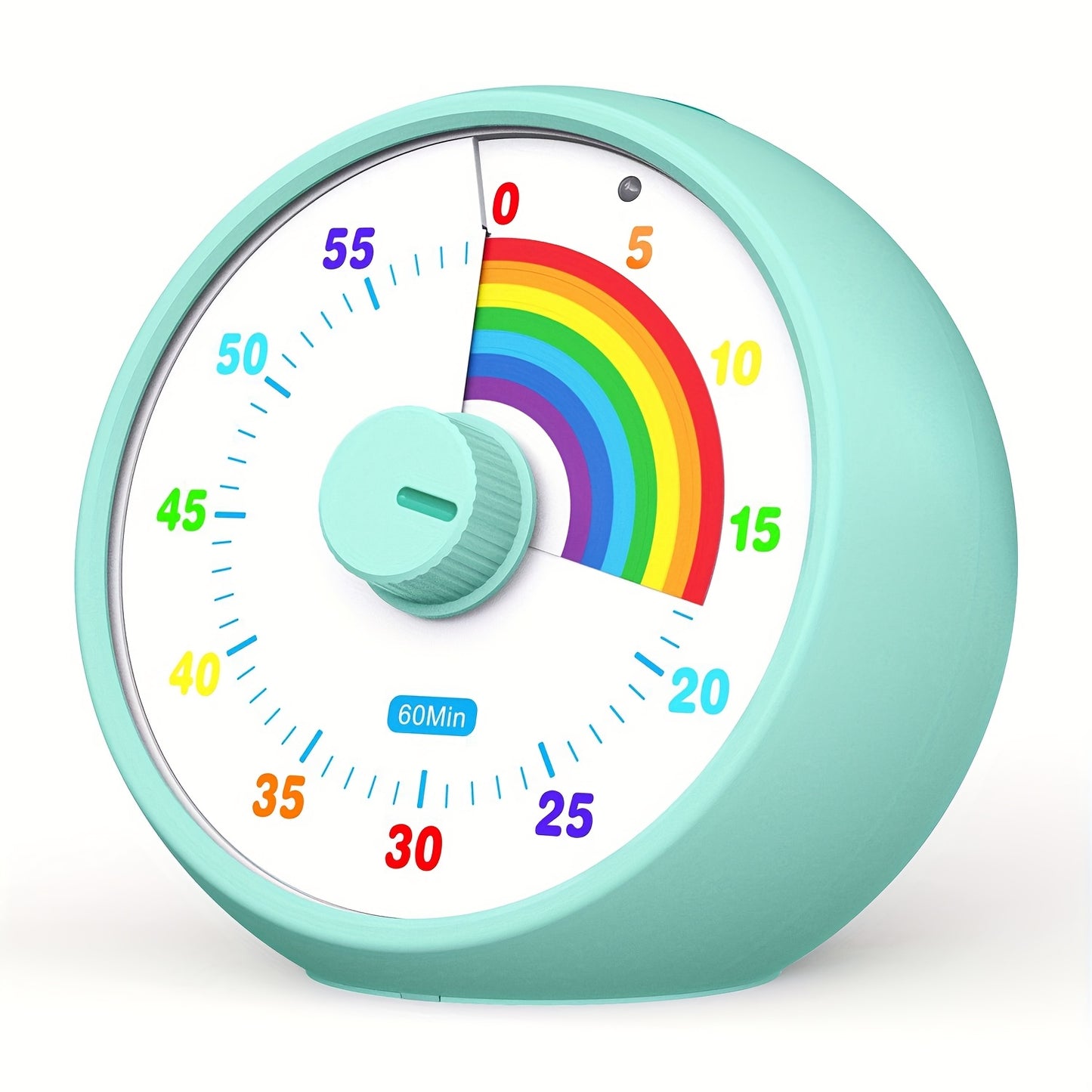 Visual Countdown Timer, 60-Minute Timer Suitable for Classrooms, Offices, Kitchens, And Desktops, Featuring Silent Operation for Effective Time Management