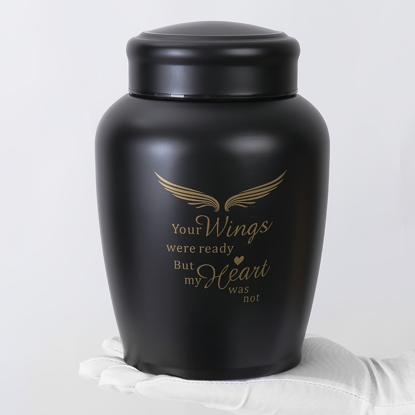 8.5" Large Urns For Human Ashes Adult Male Female, Cremation Urn Human Ashes For Men Women, Burial Urns For Cremated Remains, Holds Up To 180 LBS