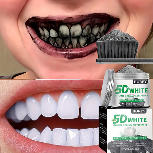 30g Bamboo Charcoal Tooth Powder Contains Bamboo Charcoal Powder, Extract, And Mint Extract Removes Stains From Teeth Makes Teeth Whiter And Mouth Cleaner Freshens Breath While Brushing to Eliminate Bad Breath Cleansing Tooth Powder