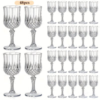 48pcs Transparent