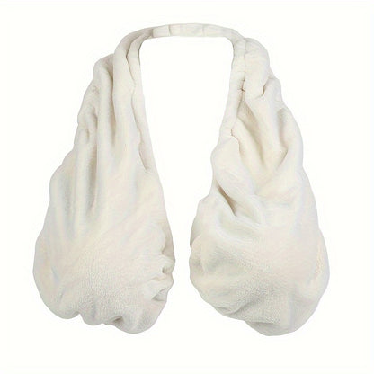 Convenient Water Absorbing And Breathable Towel Bra Suitable for Beach, Sports, Indoor Daily Wear And Feeding, Towel Hanging Neck, Chest Wrapping, Neck Strapless, Double-sided Plush Super Soft And Warm, Suitable for Beautiful Women, A Small Gift