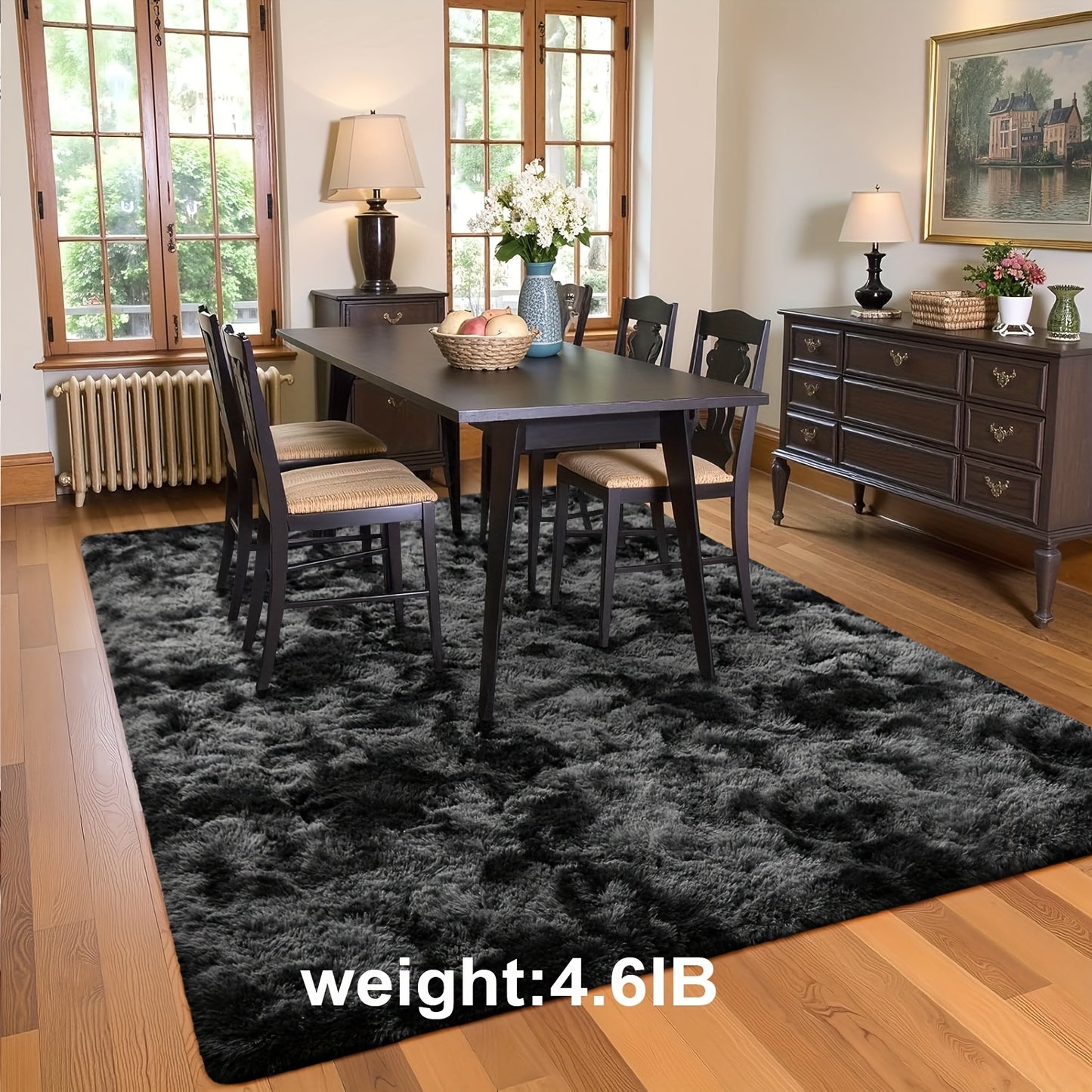 Area Rug Non Slip Backing for Living Room Kitchen Modern Home Decor Floor Decoration Carpet Mat Cute Fluffy Bedroom Rug Easy to Clean Bathroom Rugs