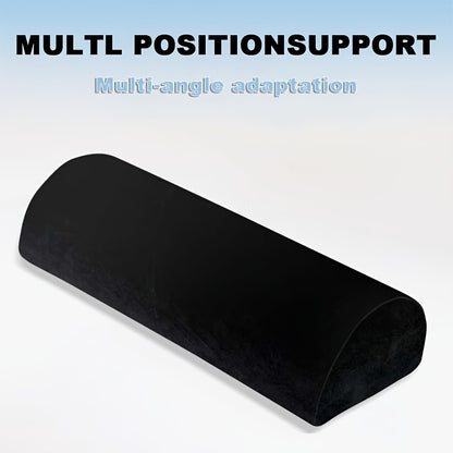 Slow Rebound Footbed, Lumbar Support Pillow for Sleep And Rest, Leg Support Pillow, Neck Support Pillow, Multifunctional Half-roll Leg Pillow for Sleep And Rest, Suitable for Recliner Headrest, Back, Lumbar Support, Assistive Products for The Elderly