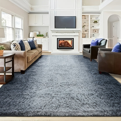 Rugs Living Room Area Rugs for Bedroom, Washable Anti Slip Extra Large Shaggy Soft Rug Fluffy Modern Floor Carpets Mat Beside Rugs for Living Room