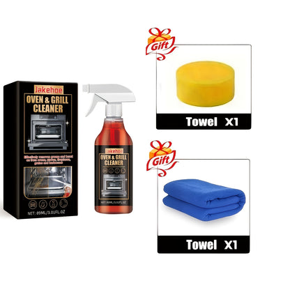 Stove & Oven Foam Cleaner - Specialized Cleaner For Ovens And Grills. Features Powerful Cleaning Action That Effortlessly Removes Stubborn, Long-standing Stains. Formulated With Gentle Ingredients, It Is Suitable For Use On Stoves, Ovens