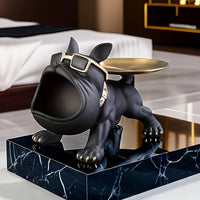 Black Pug + Tray