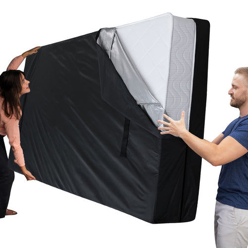 Mattress Bags For Moving, Heavy Duty Mattress Moving Bag For Transporting Mattresses, Reusable Mattress Protector Cover For Storage With Handles And Zipper, Ideal Moving Supplies