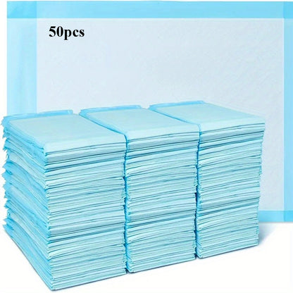 Puppy Pee Pads 23.6"x23.6"-50/100/200/300 Count | Dog Pee Training Pads Super Absorbent & Leak-Proof | Disposable Pet Piddle And Potty Pads For Puppies | Dogs | Doggie| Cats | Rabbits, 10.1LB/bag