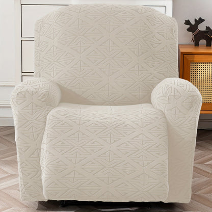 4pcs Stretch Recliner Slipcovers Recliner Chair Covers Lazy Boy Recliner Covers Non-Slip Reclining Furniture Protector Sofa Couch Cover with Elastic Bottom, Home Decor