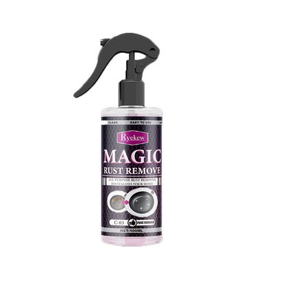Metal Rust Remover & Rust Eliminator Spray – Fast-Acting Formula for Automotive Tires, Rims, Wheel Bolts & Doors, Furniture Metal Surfaces, Easy Apply Quick Results, 100ml Rust Treatment