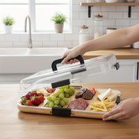 Black Handles, 8 Compartment