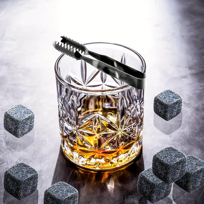 FBL&HM Whiskey Glasses Set of 6 - Old Fashioned Cocktail Glasses - Bourbon Scotch Liquor Glass - Bar Tumbler Glasses Set 10 Oz