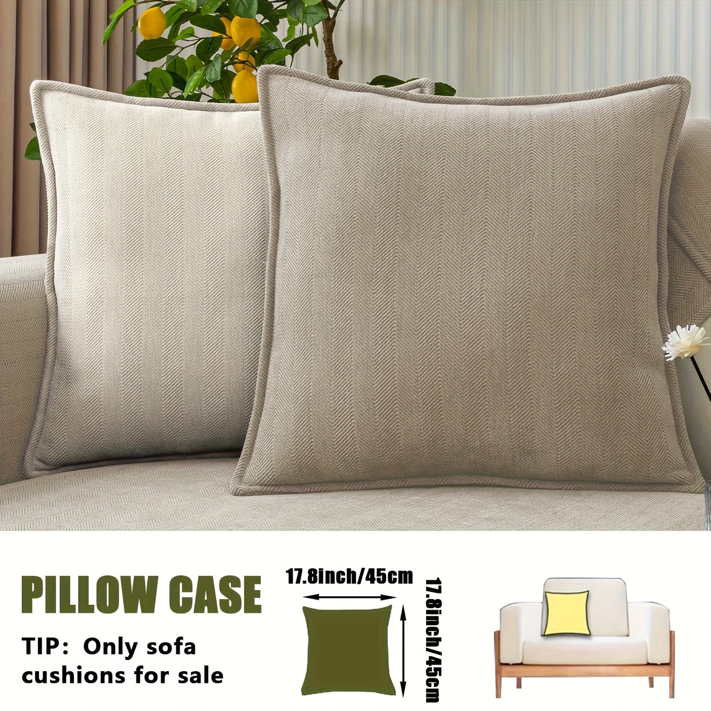 1pc of Pet-Friendly Chenille Ribbed Sofa Cover That Is Non-Slip And Machine Washable, Made from Soft Stretch Fabric Suitable for 2, 3, Or 4-Seater And Sectional Sofas. It Enhances Contemporary Home Decor in Living Rooms, Bedrooms, And Offices