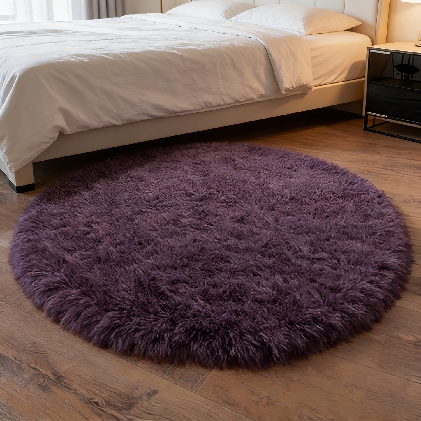 Fluffy Area Rug Large Soft Shag Carpet for Living Room Bedroom – Non-Slip Ultra Thick Plush Floor Mat, Multiple Sizes & Colors, Home Decor