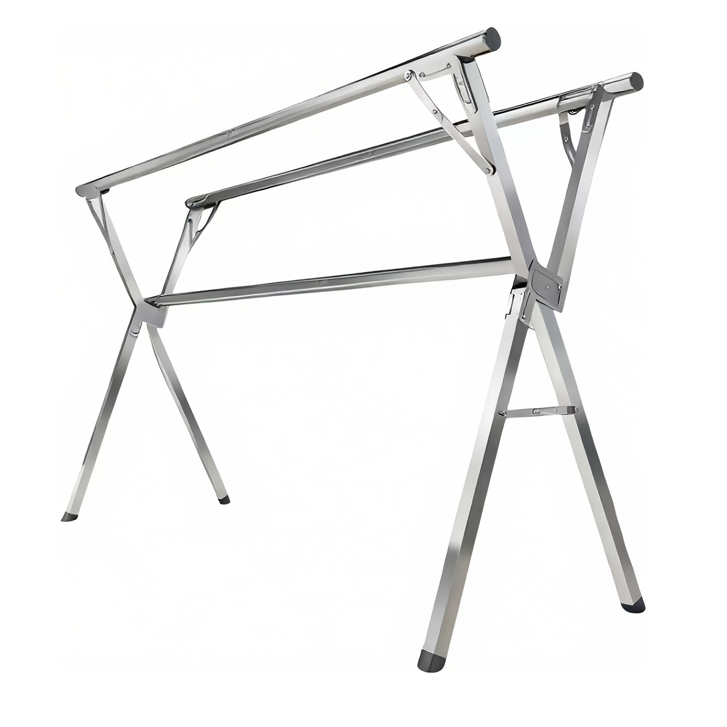 A Versatile Clothes Drying Rack Available in Two Sizes, 63" And 78.7", Designed for Both Indoor And Outdoor Use. This Durable Metal Rack Is Collapsible And Features a Heavy-Duty Stainless Steel Clothesline, Drying Racks