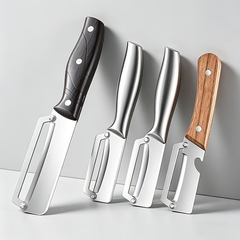 3pcs Multi-Functional Peeler Set, Thickened Stainless Steel Edge, Soft And Hard Skin Can Be Peeled, Potato, Carrot, Tomato Fruit And Vegetable Peeler, Kitchen Peeling Artifact, a Must for Portable Home Travel