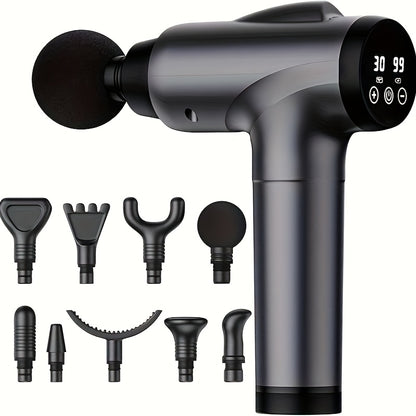 Massage Gun Deep Tissue – Handheld Electric Muscle Massage Gun for Full Body, Back, Neck & Arm Relief, Percussion Massager for Sports & Fitness Recovery, Gift for Men Women Parents