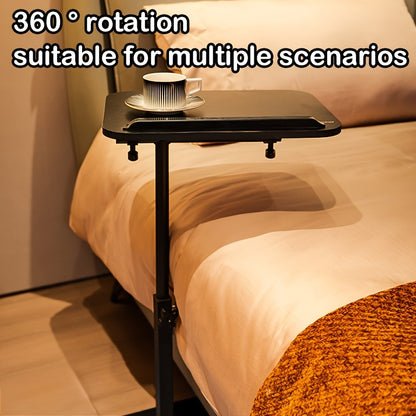 [Adjustable Height Care Table] Hospital Bed Table - Essential for Nursing, Adjustable Height Care Table, Bedside Dining Table for Convalescence, Home Medical Nursing Table, Table for The Elderly And Patients, Practical Gift, Two-Color Options