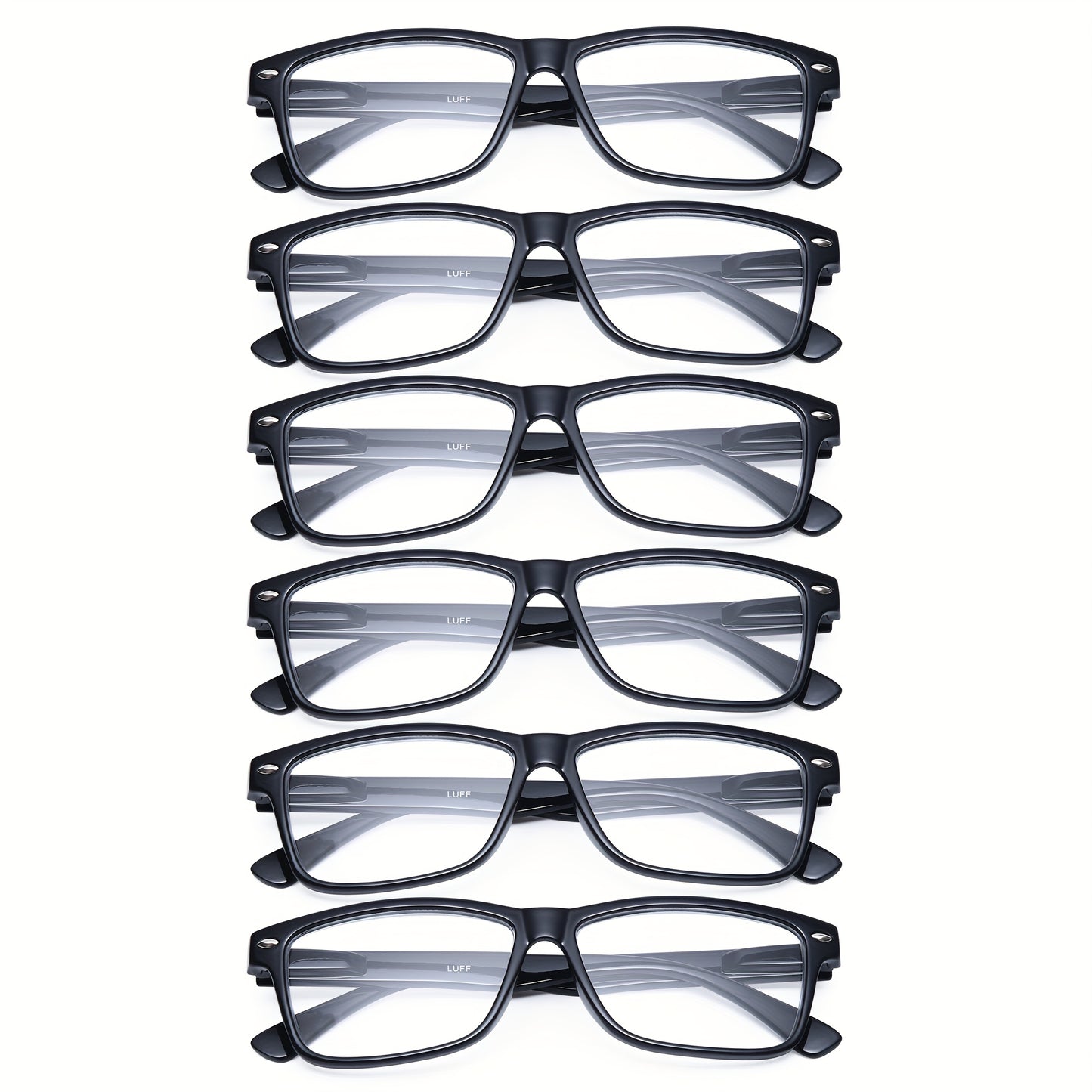 3Pack Rimless Reading Glasses for Women Blue Light Blocking Lightweight Metal Classic Computer Readers Anti Eyestrain