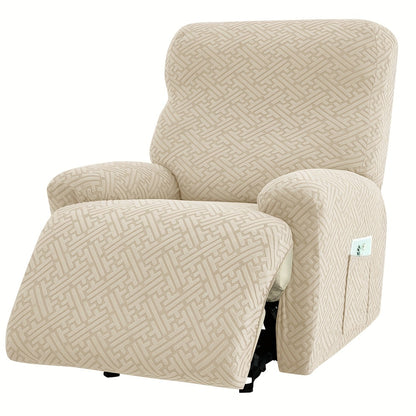 1SEAT 2026 NEW Recliner Slipcovers, Four Seasons Stretch Recliner Slipcover with Pocket, Removable, Washable, And Soft Recliner SlipChair Cover Suitable for Living Room Sofa Cover Home Decor, Easter Decorations for Home, St Patricks Day.