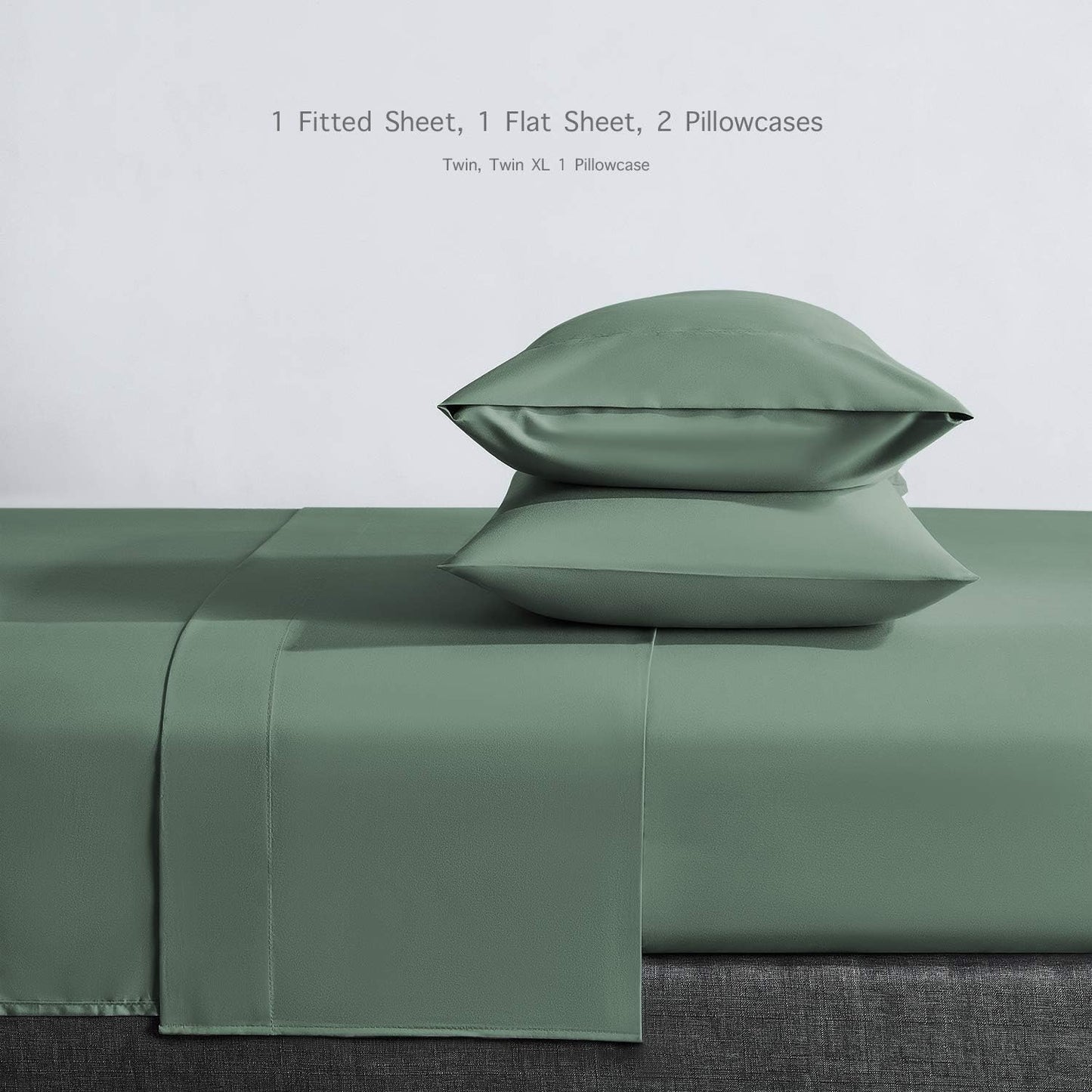 4 Piece sheet Set - Breathable & Cooling - Hotel Luxury bed sheets - Extra Soft, Deep Pockets, Easy Fit, Wrinkle Free