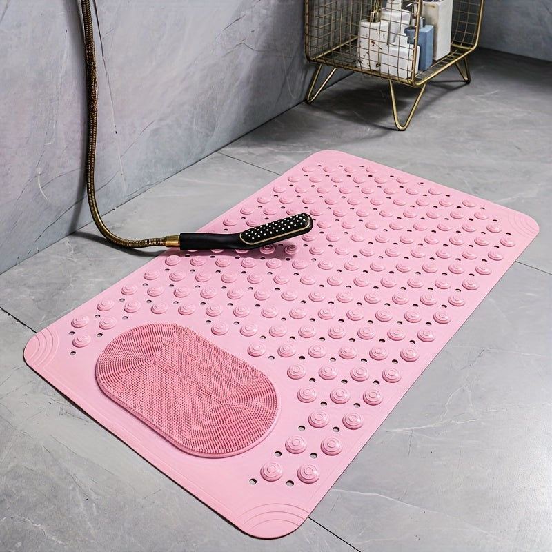 Anti-Slip Shower Mat with Massage Function - Extra Large Bath Tub Mat for Ultimate Safety And Comfort Bathtub Mat