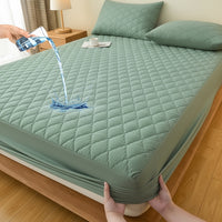 Rhombus Grid 9501 - Green