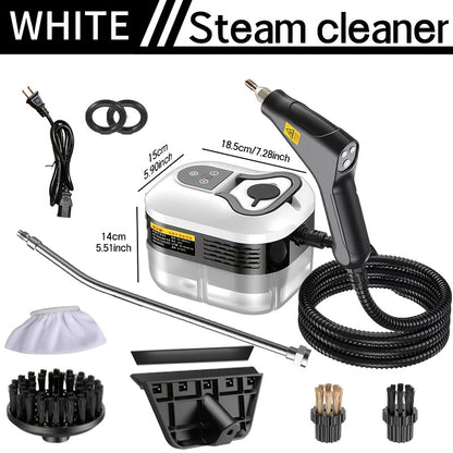 Household High Pressure Steam Cleaner, Steam Cleaner Handheld, High Temperature Carpet Cleaner, Handle Gear Switch Adjustment, LCD Display, 40.58oz Water Tank Capacity, Suitable for Kitchen Fumes, Sofas, Easter Gifts,