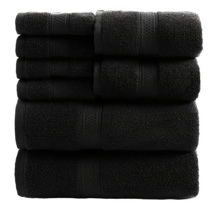 UToPantica 16pcs/8pcs Luxurious Soft Towel Set | 2/4 Bath Towels, 2/4 Hand Towels, 4/8 Washcloths Luxurious, Soft, Skin Friendly, Good Water Absorption, Quick Drying, Thickened Bathing Towel, Suitable For Home, Hotel, Travel, Fitness, Beauty SPA