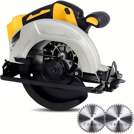 Brushless Cordless Circular Saw for Dewalt 20V MAX Battery - 7-1/4 Inch 0-50° Bevel Cut Electric Saw with Saw Blades Included