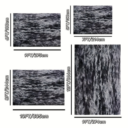 Fluffy Area Rug Large Soft Shag Carpet for Living Room Bedroom – Non-Slip Ultra Thick Plush Floor Mat, Multiple Sizes & Colors, Home Decor