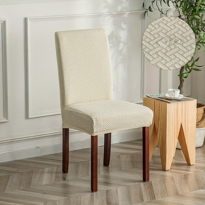 4/6pcs 100% Waterproof Chair Covers for Dining Room Kitchen Chair Covers Parson Dining Chair Slipcover